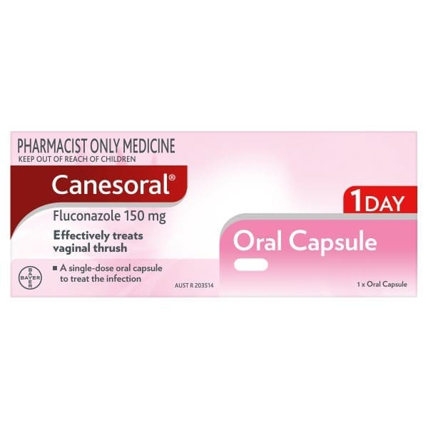 Canesoral Oral Single Dose Thrush Treatment Capsule Canesoral Oral Single Dose Thrush Treatment Capsule