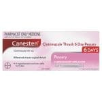 Canesten 6 Day Pessary Thrush Treatment