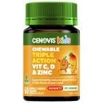 Cenovis Kids Chewable Triple Action Vit C, D & Zinc