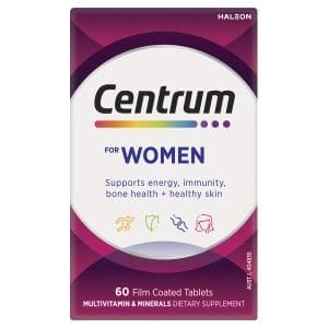 Centrum For Women 60 Film Coated Tablets