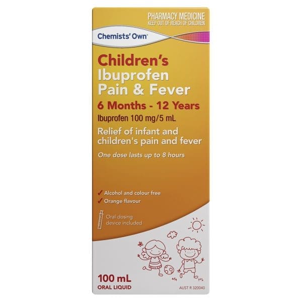 Chemists' Own Children's Ibuprofen Pain & Fever 100mL
