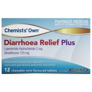 Chemists' Own Diarrhoea Relief Plus Tablets 12