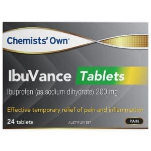 Chemists' Own IbuVance Tablets 200mg 24