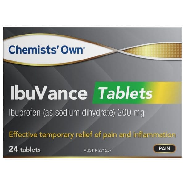 Chemists' Own IbuVance Tablets 200mg 24