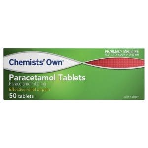 Chemists' Own Paracetamol Tablets 50
