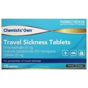 Chemists' Own Travel Sickness Tablets 10