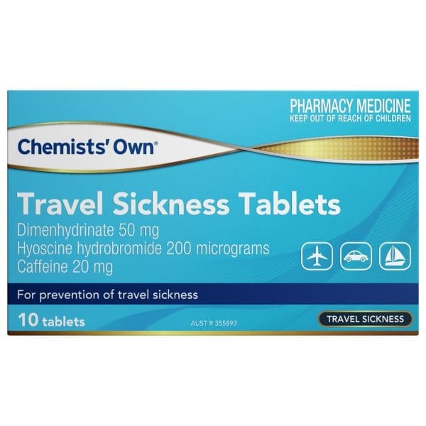 Chemists' Own Travel Sickness Tablets 10 Chemists' Own Travel Sickness Tablets 10