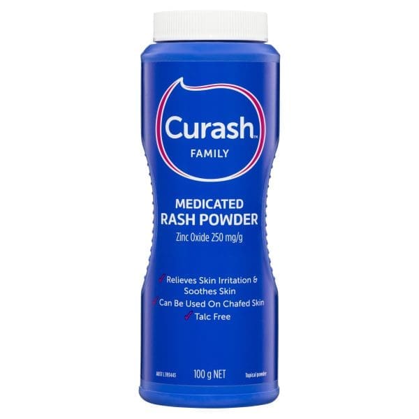 Curash Family Medicated Rash Powder 100g Curash Family Medicated Rash Powder 100g
