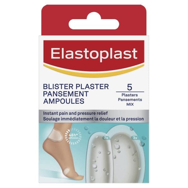 Elastoplast Plasters SOS Blister 5s Elastoplast Plasters SOS Blister 5s