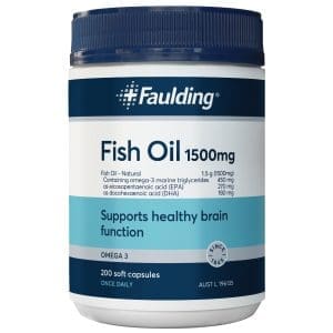 Faulding Fish Oil 1500mg 200 caps