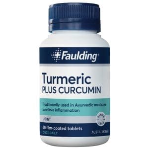 Faulding® Turmeric Plus Curcumin 60 tab