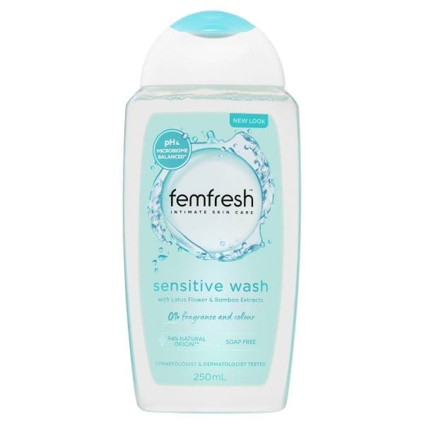 femfresh Sensitive Soap-free Fragrance-free Intimate Wash 250mL femfresh Sensitive Soap-free Fragrance-free Intimate Wash 250mL