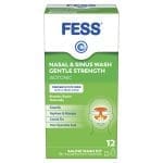 FESS Nasal & Sinus Wash Kit Gentle Strength 12s
