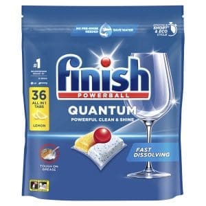 Finish Quantum Dishwashing Tablets Lemon 36 Pack