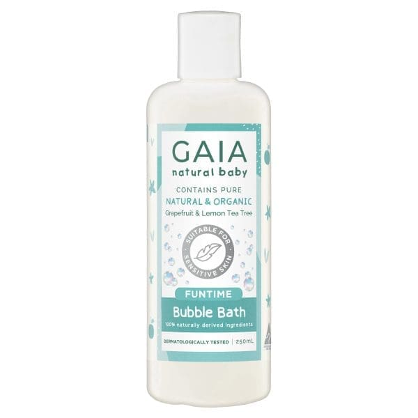 GAIA Natural Baby Bubble Bath Funtime 250mL