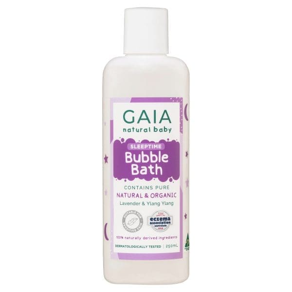 GAIA Natural Baby Bubble Bath Sleeptime 250mL GAIA Natural Baby Bubble Bath Sleeptime 250mL