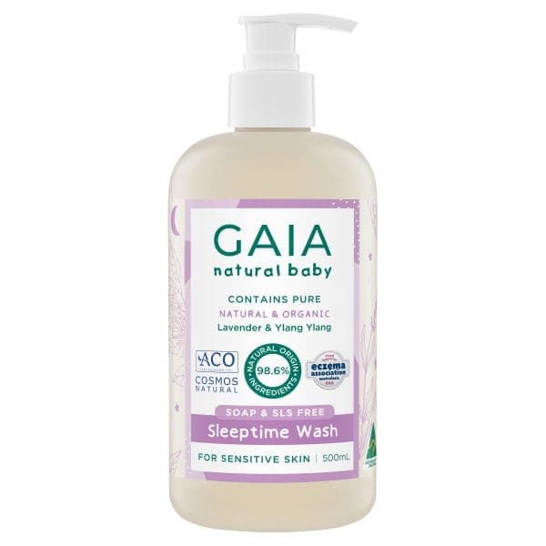 GAIA Natural Baby Sleeptime Wash 500mL