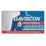 Gaviscon Extra Strength Peppermint Tablets 24 Pack