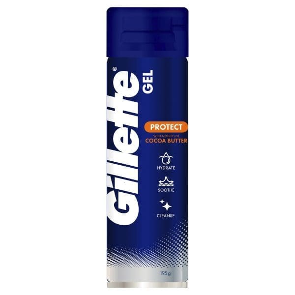 Gillette Men's Shaving Gel Refreshing Breeze, 195g