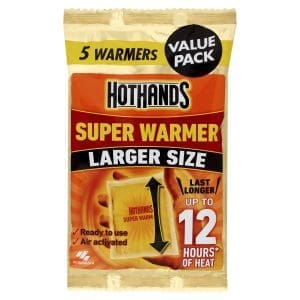 Hot Hands Super Warmer 5 Pack
