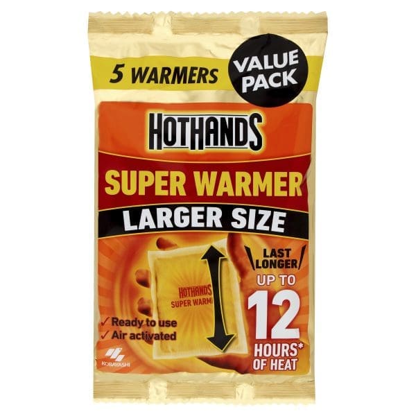 Hot Hands Super Warmer 5 Pack
