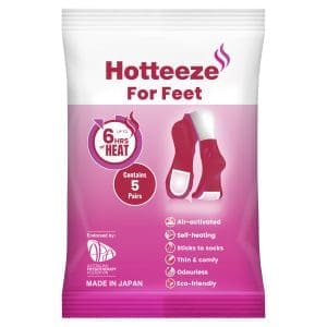Hotteeze Feet Pads – 5 Pairs