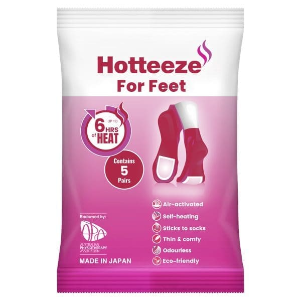 Hotteeze Feet Pads – 5 Pairs