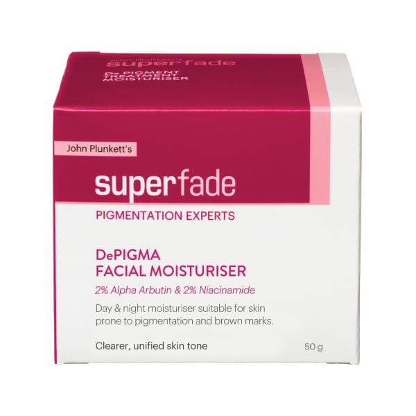 John Plunkett's Superfade DePigma Facial Moisturiser 50g