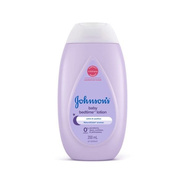 Johnson's Bedtime Gentle Calming Jasmine & Lily Scented Moisturising Baby Lotion 200mL