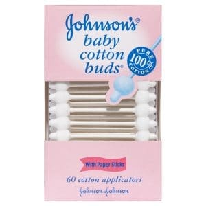 Johnson's Gentle Baby Cotton Buds 60 Pack