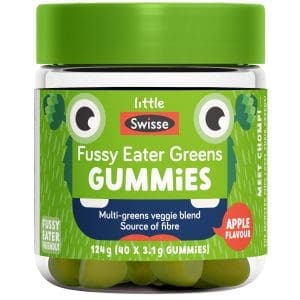 Little Swisse Fussy Eater Greens Gummies 40 Pack