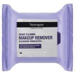 Neutrogena Night Calming Makeup Remover Cleansing Towelettes Wipes 25 Pack