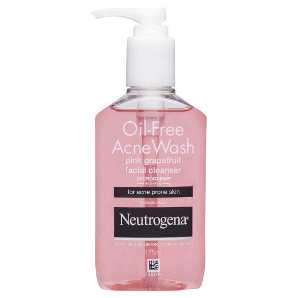 Neutrogena Oil Free Acne Wash Pink Grapefruit Face Cleanser 175ml Neutrogena Oil Free Acne Wash Pink Grapefruit Face Cleanser 175ml