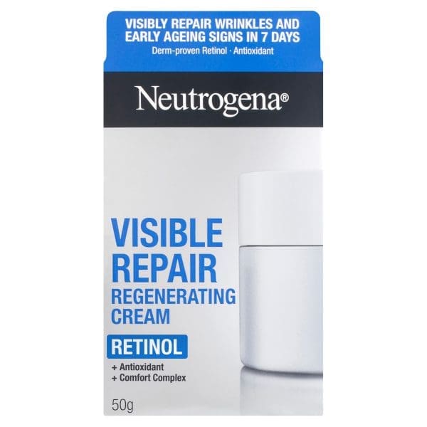 Neutrogena Visible Repair Retinol Regenerating Cream 50g
