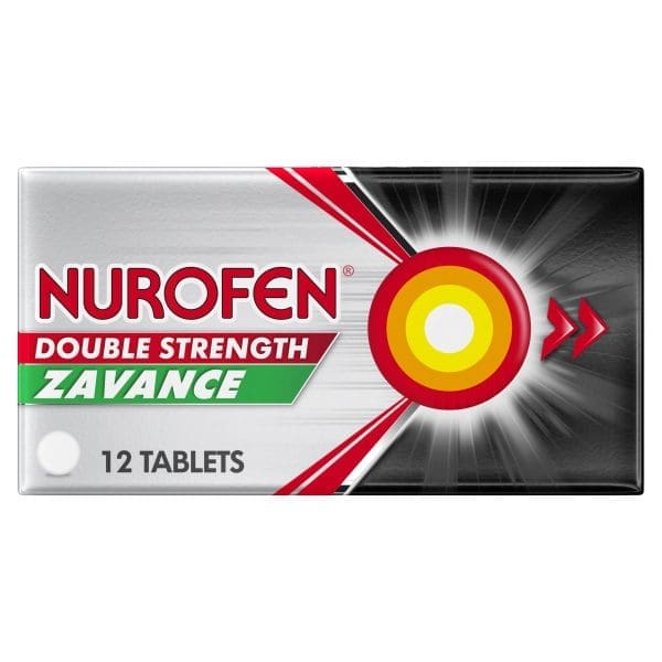 Nurofen Double Strength Zavance Fast Headache Relief Tablets 512mg Ibuprofen Sodium Dihydrate 12 pack Nurofen Double Strength Zavance Fast Headache Relief Tablets 512mg Ibuprofen Sodium Dihydrate 12 pack