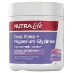 Nutra-Life Deep Sleep+ Magnesium Glycinate High Strength Powder 285g (Berry)