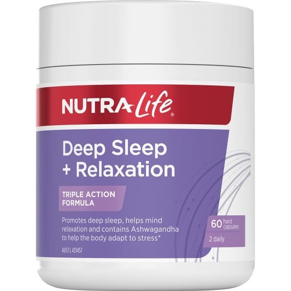 Nutra-Life Deep Sleep + Relaxation 60c Nutra-Life Deep Sleep + Relaxation 60c