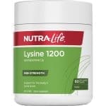 Nutra-Life Lysine 1200 60 Tablets