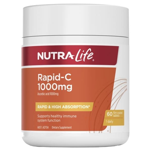 Nutra-Life Rapid-C 1000mg 60 Tablets Nutra-Life Rapid-C 1000mg 60 Tablets