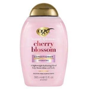 Ogx Heavenly Hydration + Shine Cherry Blossom Conditioner For Thin & Fine Hair 385mL