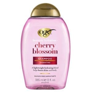 Ogx Heavenly Hydration + Shine Cherry Blossom Shampoo For Thin And Fine Hair 385mL