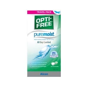 OPTI-FREE PureMoist Contact Lens Solution Travel Pack 90ml
