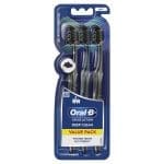 Oral-B Cross Action Clean Ultrathin Charcoal Toothbrush, 3 Pack