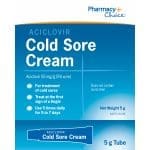 PC Aciclovir Cold Sore Cream 5 g Tube
