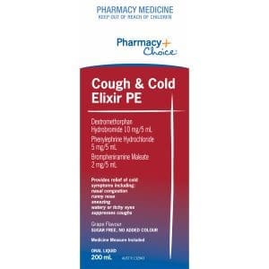 PC Cough & Cold Elixir PE 200mL
