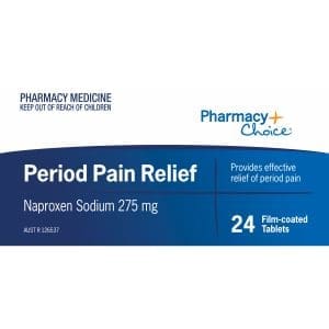 PC Period Pain Relief 24 Tablets