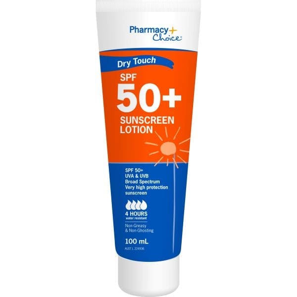 PC SPF 50+ Dry Touch Sunscreen Lotion 100 mL
