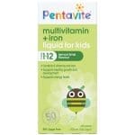 Pentavite Multivitamin + Iron Liquid for Kids 200mL