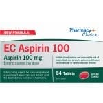 Pharmacy Choice EC Aspirin 100 84 Tablets