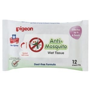 PIGEON ANTI MOSQUITO WIPES 12S